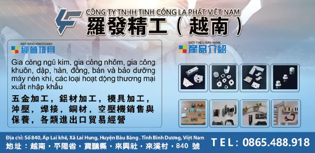CONG TY TNHH TINH CONG LA PHAT VIET NAM