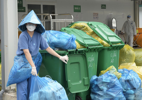 Bộ Y tế yêu cầu quản lý chặt chất thải từ F0 điều trị tại nhà