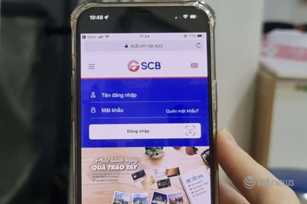 Nhiều ngân hàng tại Việt Nam lại bị giả mạo tin nhắn thương hiệu
