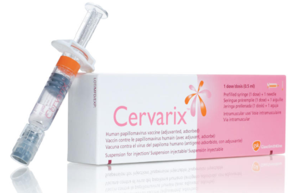 Vaccine Cervarix giúp giảm tới 87% nguy cơ ung thư cổ tử cung