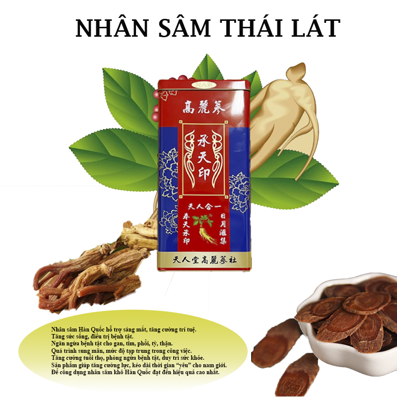 NHÂN SÂM THÁI LÁT 150G