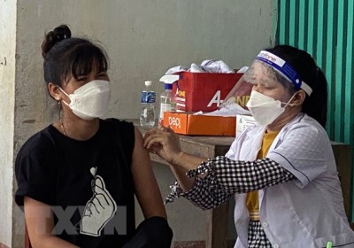 Ninh Thuận tăng tốc tiêm chủng vaccine phòng dịch COVID-19