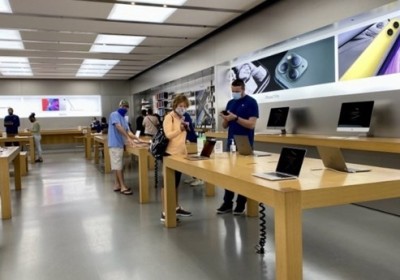 Apple sẽ dỡ bỏ quy định đeo khẩu trang cho khách hàng tại Mỹ