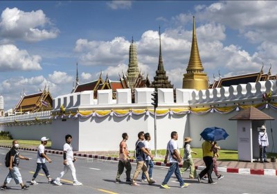 今年前5月泰國接待國際遊客量近1000萬人次