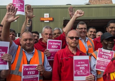 要求加薪　超過11.5萬名英國皇家郵政員工罷工