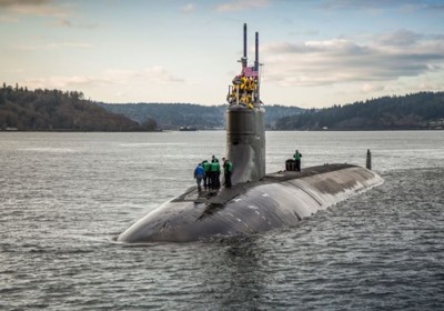 Tàu ngầm Mỹ va chạm vật thể lạ tại Biển Đông, 11 thủy thủ bị thương